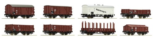Go to product Roco 44003 H0 - Set of 8 DRG freight cars