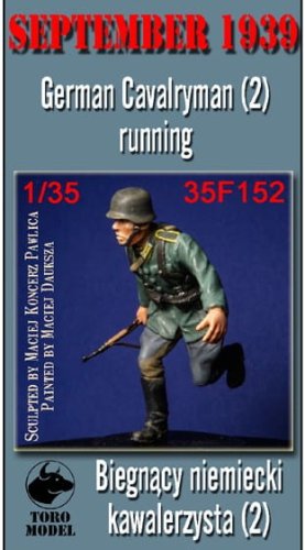 Go to product Toro Model 35F152 - 1:35 September 1939 - Running German cavalryman (2)