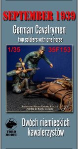 Toro Model 35F153 - 1:35 September 1939 - Two German cavalrymen