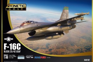 Kinetic 48102 - 1:48 F-16C Block 25/42 USAF