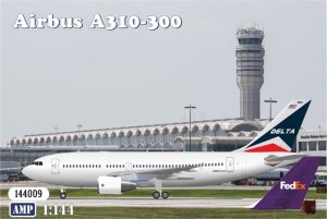 AMP 144009 - 1:144 Airbus A310-300 Delta Air Lines & Fed Ex