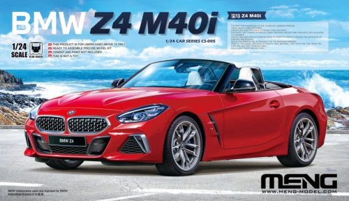 Go to product Meng Model CS005 - 1:24 BMW Z4 M40i