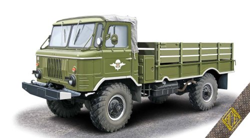 Go to product ACE 72186 - 1:72 GAZ-66B Soviet 4x4 2t Truck for Airborne Forces