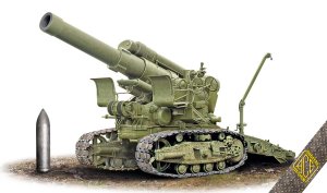 ACE 72565 - 1:72 BR-5 M1939 280 mm Soviet Heavy Mortar