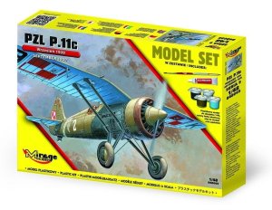 Mirage 848095 - 1:48 PZL P.11c Wrzesień 1939 model set