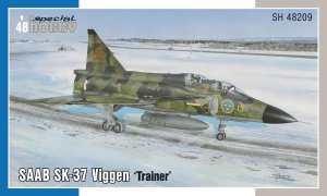 Special Hobby 48209 - 1:48 SAAB SK-37 Viggen Trainer