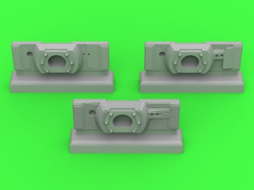 Go to product Master GM-72-023 - 1:72 PzKpfw VI Tiger I 3 optional mantlet shield variant for use with gun barrels from sets GM-72-021 & GM-72-022