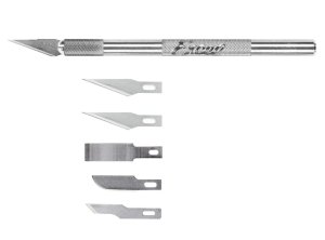 EXCEL 19001 - K1 Knife w/ Safety Cap and 5 Assorted Blades