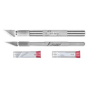 EXCEL 19062 - Set of 2 knives and 10 different blades