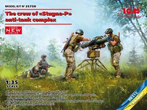 ICM 35750 - 1:35 The crew of Stugna-P Anti-Tank Complex