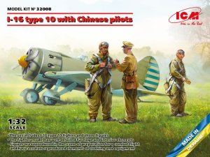 ICM 32008 - 1:32 I-16 Type 10 with Chinese Pilots