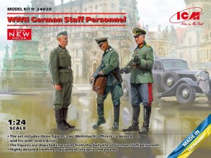 ICM 24020 - 1:24 WWII German Staff Personnel