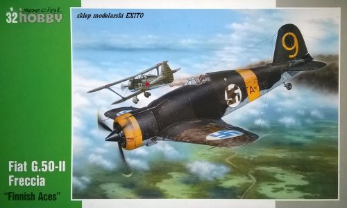 Go to product SPECIAL HOBBY 32044 - 1:32 Fiat G.50-II Freccia - Finnish Aces