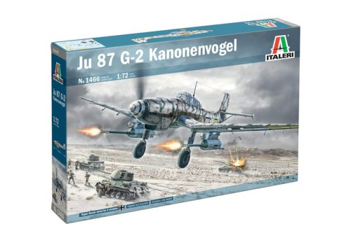 Go to product Italeri 1466 - 1:72 Ju 87 G-2 Kanonenvogel