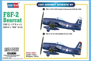 Hobby Boss 87269 - 1:72 F8F-2 Bearcat Easy Assembly