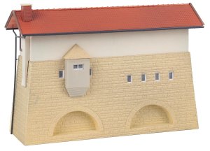 Faller 120103 H0 - Nastawnia kolejowa z murem z piaskowca