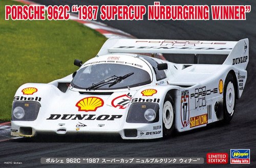 Go to product Hasegawa 20603 - 1:24 Porsche 962C 1987 Supercup Nurburgring Winner