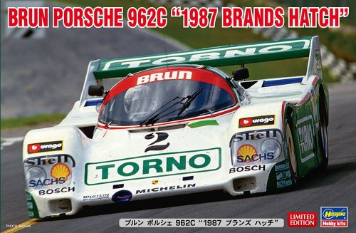 Go to product Hasegawa 20585 - 1:24 Brun Porsche 962C 1987 Brands Hatch