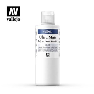 Vallejo 27653 - Polyurethane Ultra Matt Varnish 200 ml