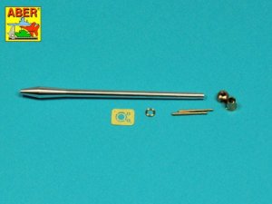 Aber 35L-332 - 1:35 76,2 mm Ordinance Q.F. 3-in. 17 PDR. Mk. II barrel with muzzle brake for A34 Comet