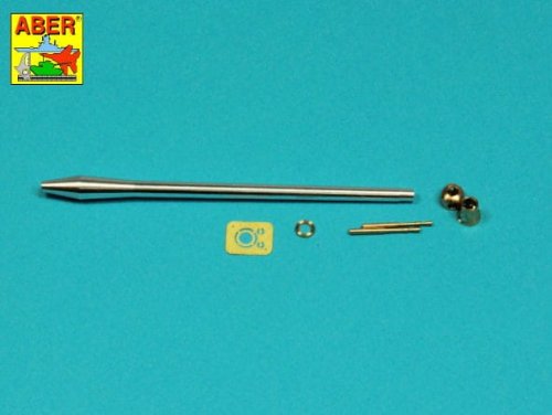 Go to product Aber 35L-332 - 1:35 76,2 mm Ordinance Q.F. 3-in. 17 PDR. Mk. II barrel with muzzle brake for A34 Comet