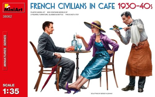 Go to product Miniart 38062 - 1:35 French Civilians in cafe 1930-40s