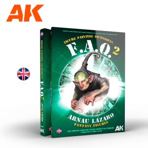 AK Interactive 525 - FAQ 2 Fantasy Figures Painting Techniques by Arnau Lazaro
