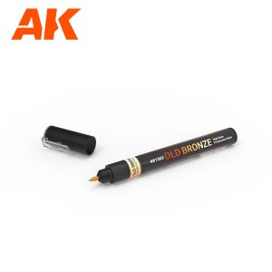 AK Interactive 1303 - Metallic paint marker Old Bronze