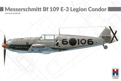 Go to product Hobby 2000 32009 - 1:32 Messerschmitt Bf 109 E-3 Legion Condor