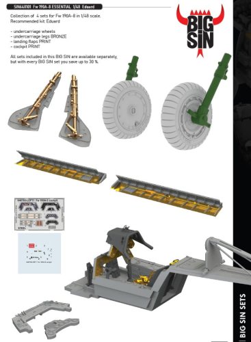 Go to product Eduard SIN648101 - 1:48 Fw 190A-8 Essential