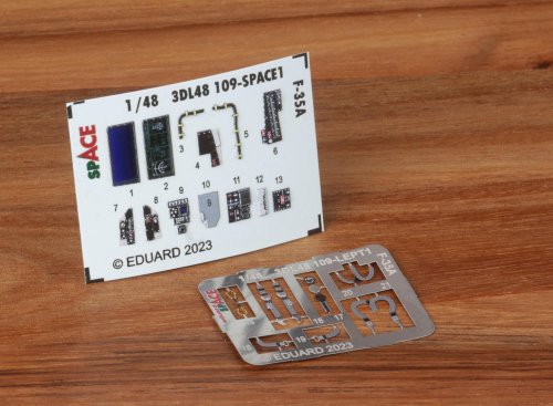 Go to product Eduard 3DL48109 - 1:48 F-35A Space 3D Decals + PE