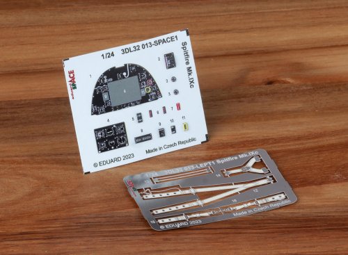 Go to product Eduard 3DL32013 - 1:32 Spitfire Mk.IXc Space 3D Decals + PE