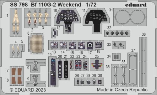 Go to product Eduard SS798 - 1:72 Bf 110G-2 Weekend