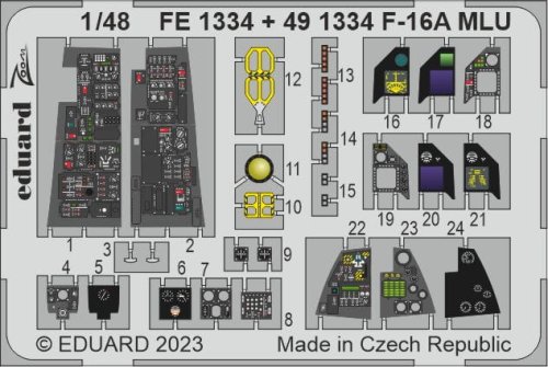 Go to product Eduard FE1334 - 1:48 F-16A MLU