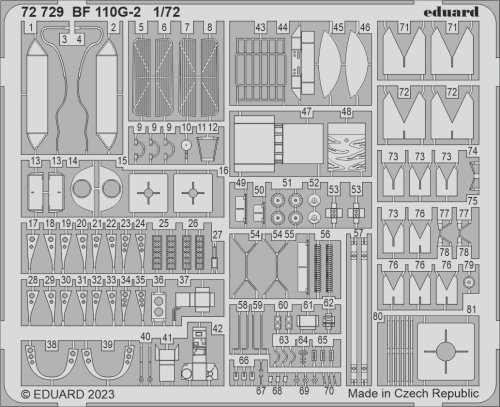 Go to product Eduard 72729 - 1:72 Bf 110G-2