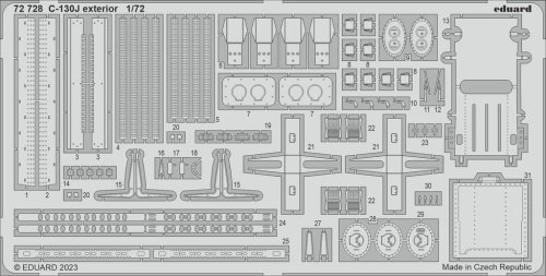 Go to product Eduard 72728 - 1:72 C-130J exterior