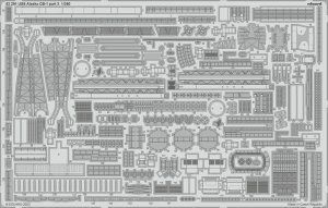 Eduard 53291 - 1:350 USS Alaska CB-1 part 3