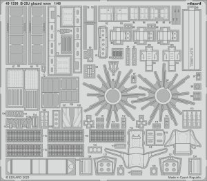 Eduard 491336 - 1:48 B-25J glazed nose