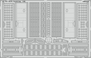 Eduard 481101 - 1:48 B-25J bomb bay