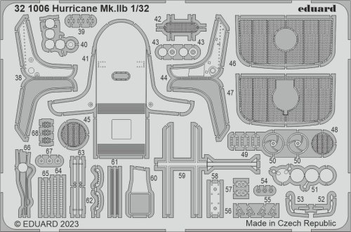 Go to product Eduard 321006 - 1:32 Hurricane Mk.IIb