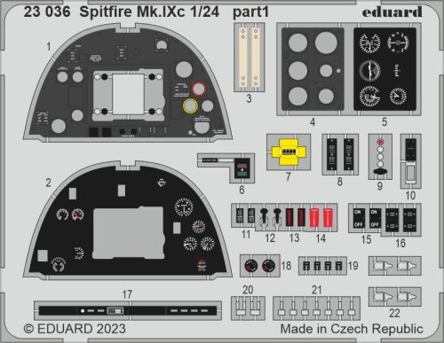 Go to product Eduard 23036 - 1:24 Spitfire Mk.IXc
