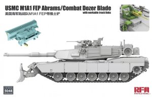 Rye Field Model 5048 - 1:35 USMC M1A1 FEP Abrams / Combat Dozer Blade