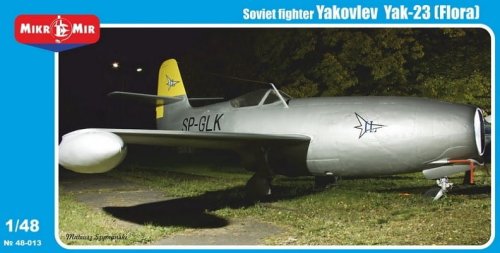 Go to product Mikromir 48013 - 1:48 Yakovlev Yak-23 Flora Soviet Fighter