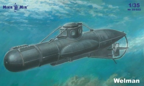 Go to product Mikromir 35022 - 1:35 Welman midget submarine