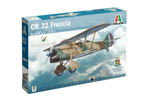 Go to product Italeri 1438 - 1:72 FIAT CR.32 Freccia