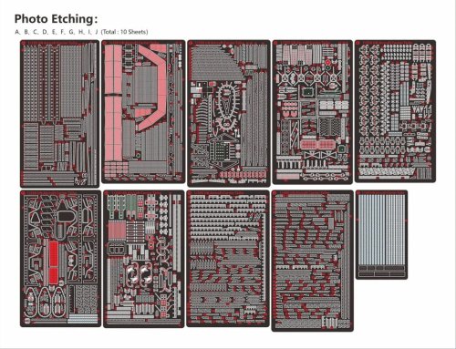 Go to product Very Fire VF350901A - 1:350 Taiho Detail Up Set - Part A