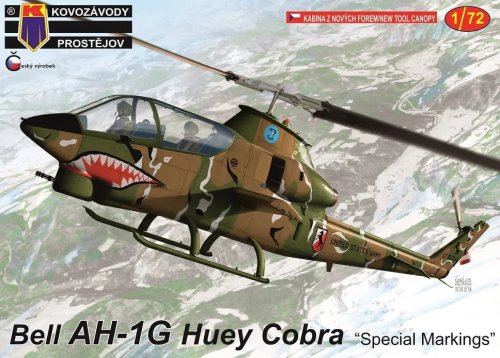 Go to product Kovozavody 0381 - 1:72 Bell AH-1G Huey Cobra - Special Markings