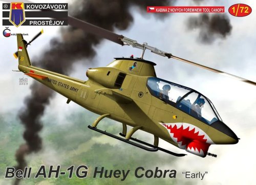 Go to product Kovozavody 0379 - 1:72 Bell AH-1G Huey Cobra - Early