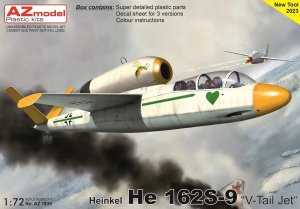 AZ Model AZ 7839 - 1:72 Heinkel He 162S-9 V-Tail Jet