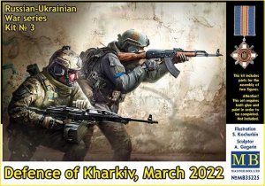 Master Box 35225 - 1:35 Russian-Ukrainian War series Kit No 3 Defence of Kharkiv March 2022